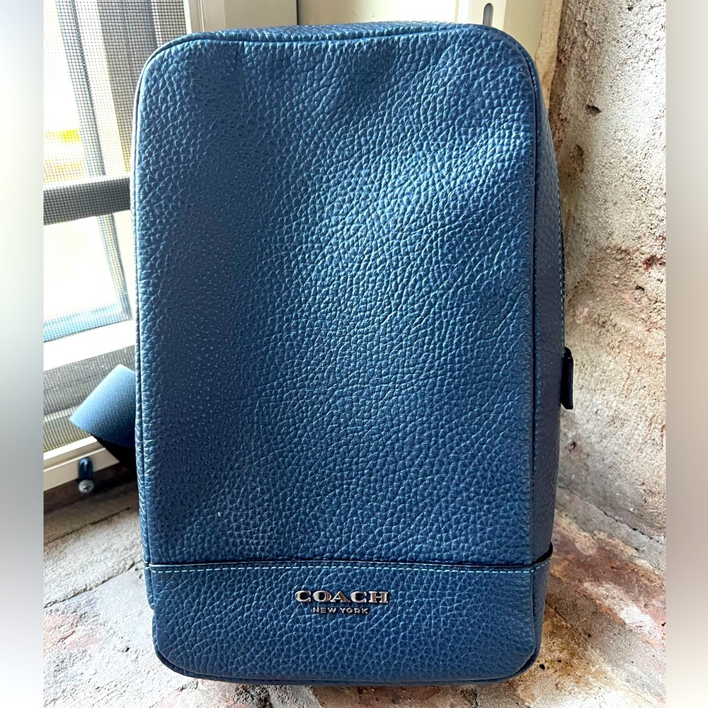Coach leather Ethan pack